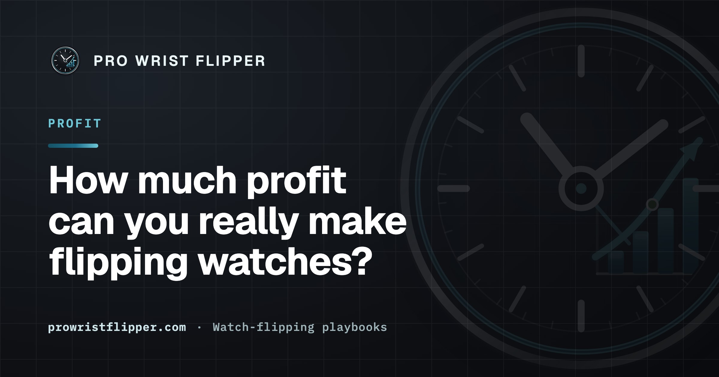 How much profit can you really make flipping watches?