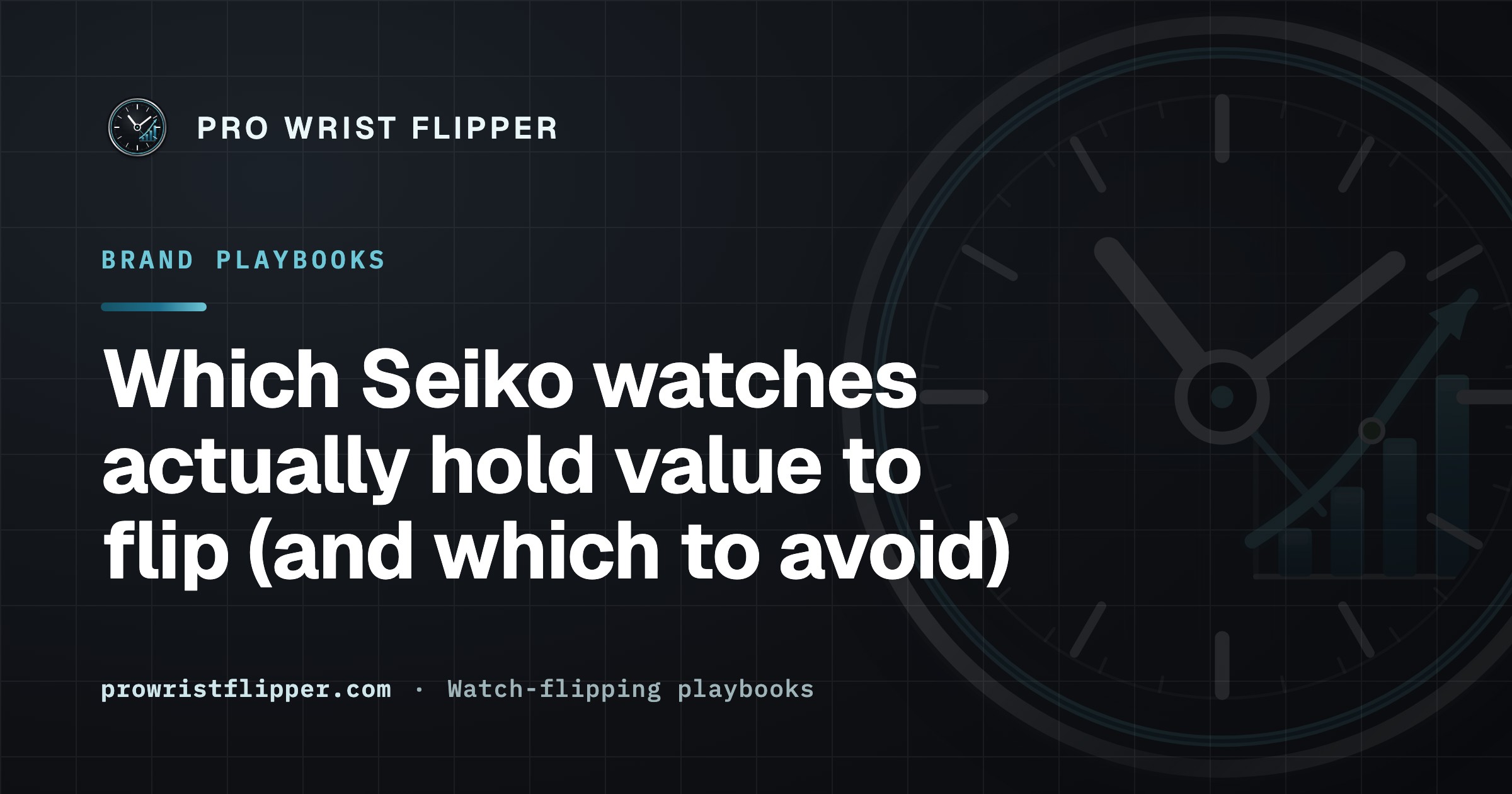 Which Seiko watches actually hold value to flip (and which to avoid)